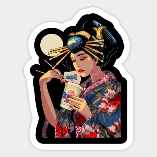 Oiran Noodles Sticker